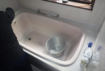 リフォーム前の浴室