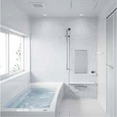 ズバリのラベルと浴室