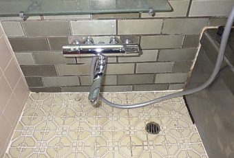 サーモシャワー水栓を交換しました