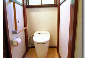 トイレをリフォームしました