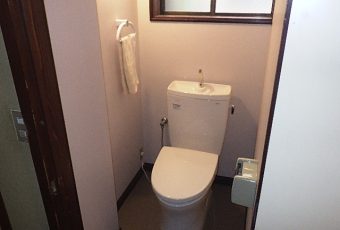 トイレをリフォームしました