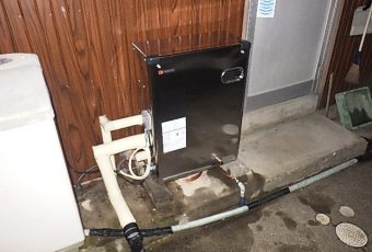 氷見市のボイラー交換工事 「ステンレス外装！塩害被害を心配されている方におススメ！」