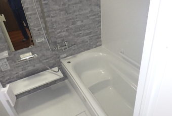 氷見市の浴室リフォーム 『システムバス&給湯管布設替え』