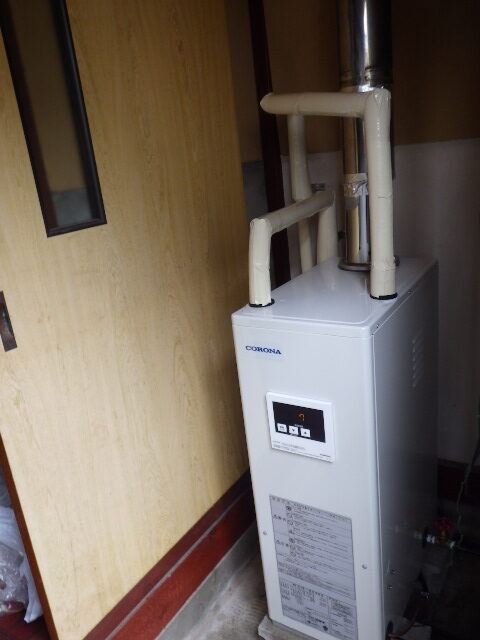 灯油ボイラー交換工事